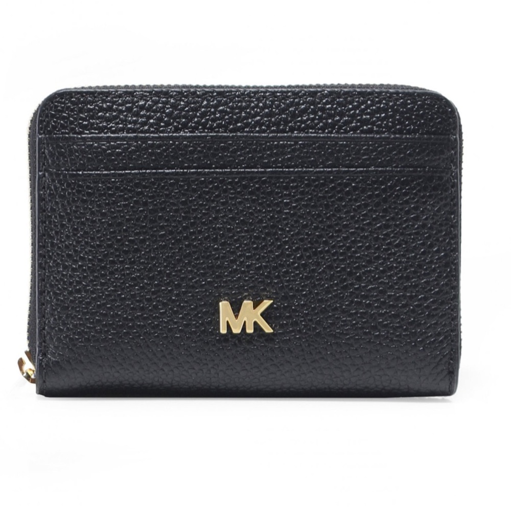Michael Kors Small Pebbled Black Wallet NWOT